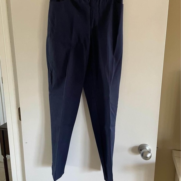 3 pair of Isaac Mizrahi Capri Pants size 4 - 2 navy and 1 gray - Picture 4 of 6